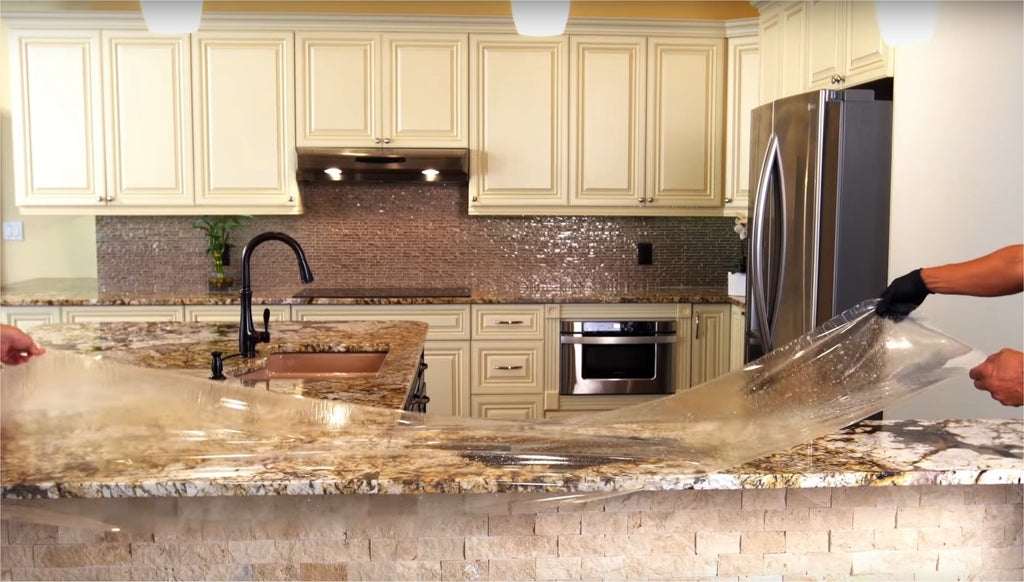 Counter Shield™ - Marble and Stone CounterTop Stain and Scratch Protection Film